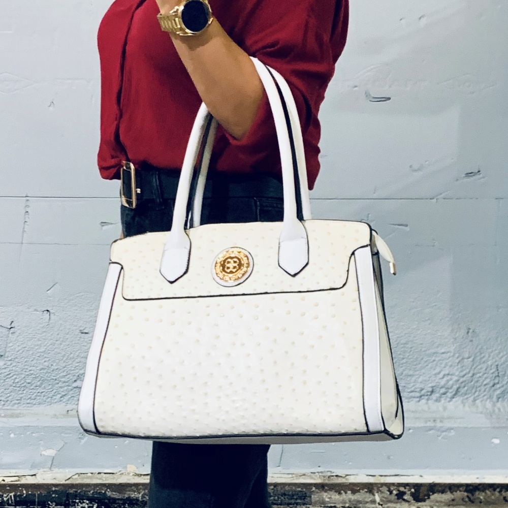 Women's Tote Shoulder Bag (white)